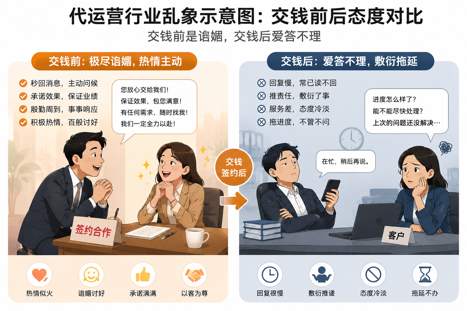 揭秘GEO代运营行业3大"潜规则" 交钱前是上帝,交钱后玩消失?(图1) ChatGPT Image 2026年5月25日 09_53_52.png